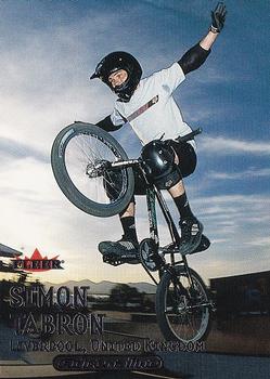 2000 Fleer Adrenaline #8 Simon Tabron Front